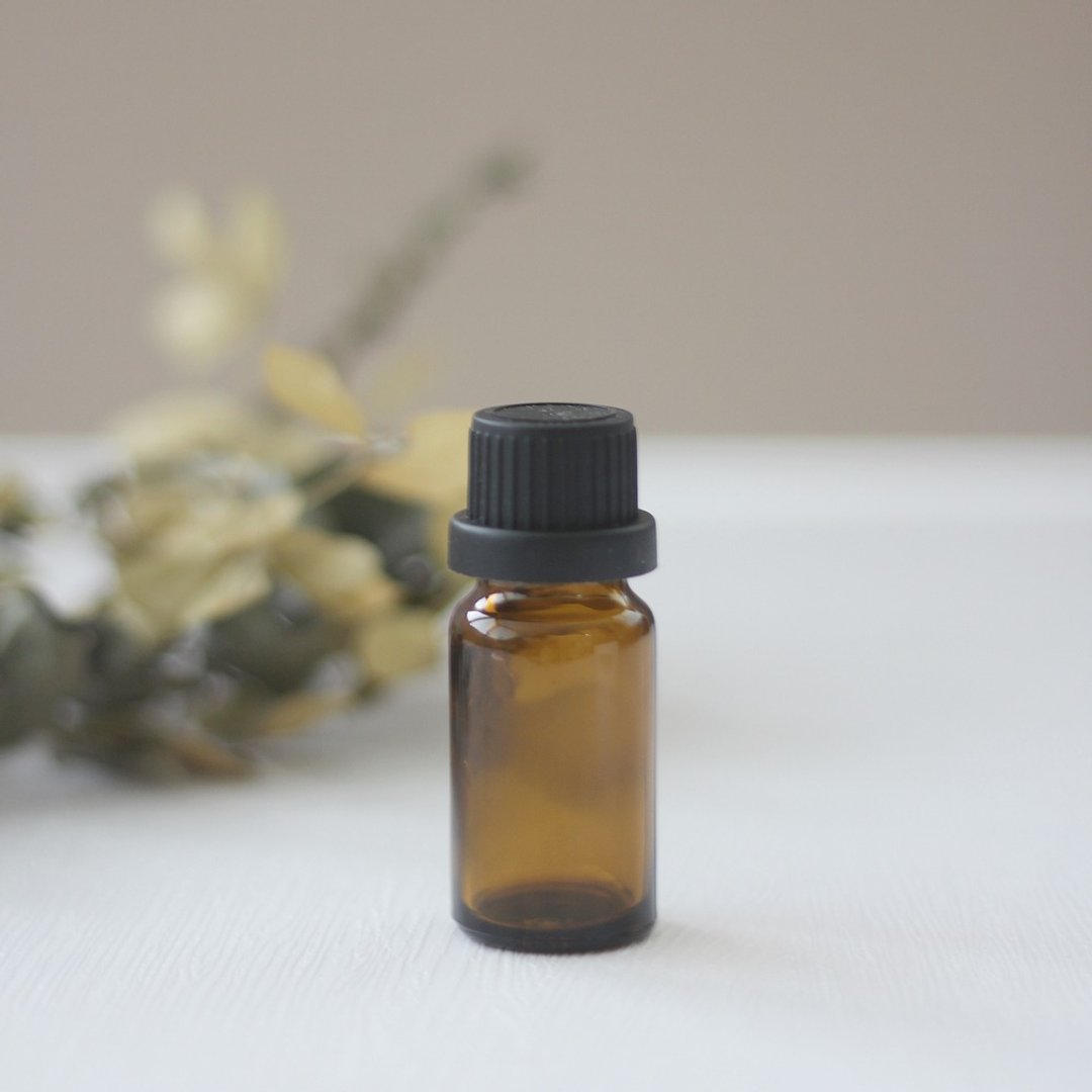 【精油瓶】10ml 精油空瓶 / 可调香使用 - 香薰/精油/线香 - 玻璃 咖啡色