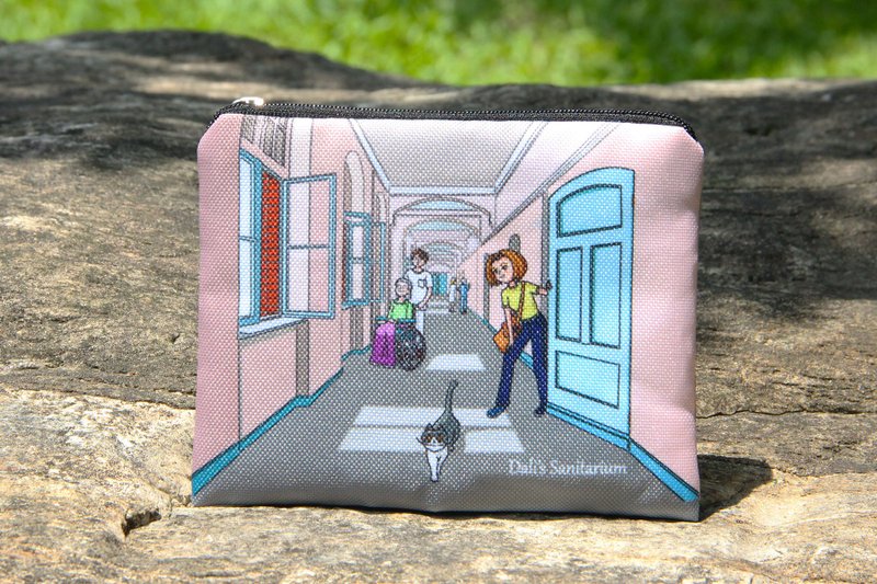 老猫疗养院 走廊零钱包 - 皮夹/钱包 - 其他人造纤维 