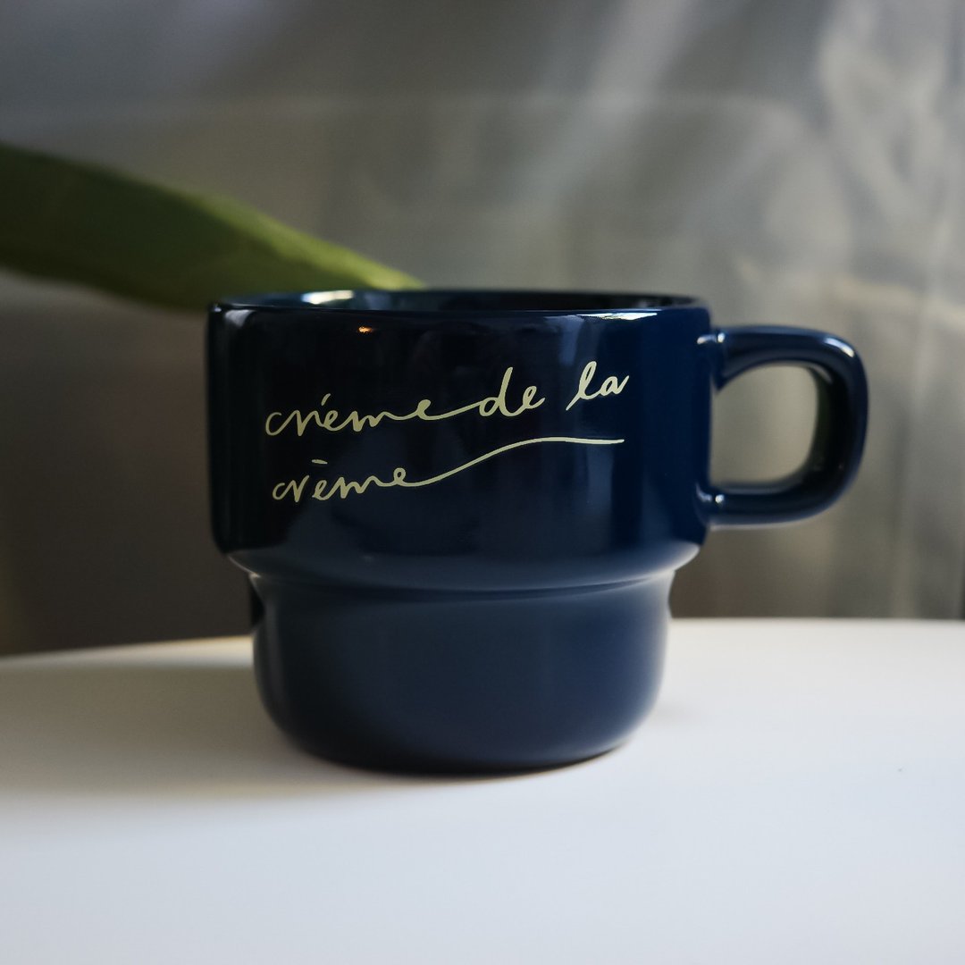 créme de la crème 订制深蓝咖啡杯 - 其他杯子 - 陶 蓝色