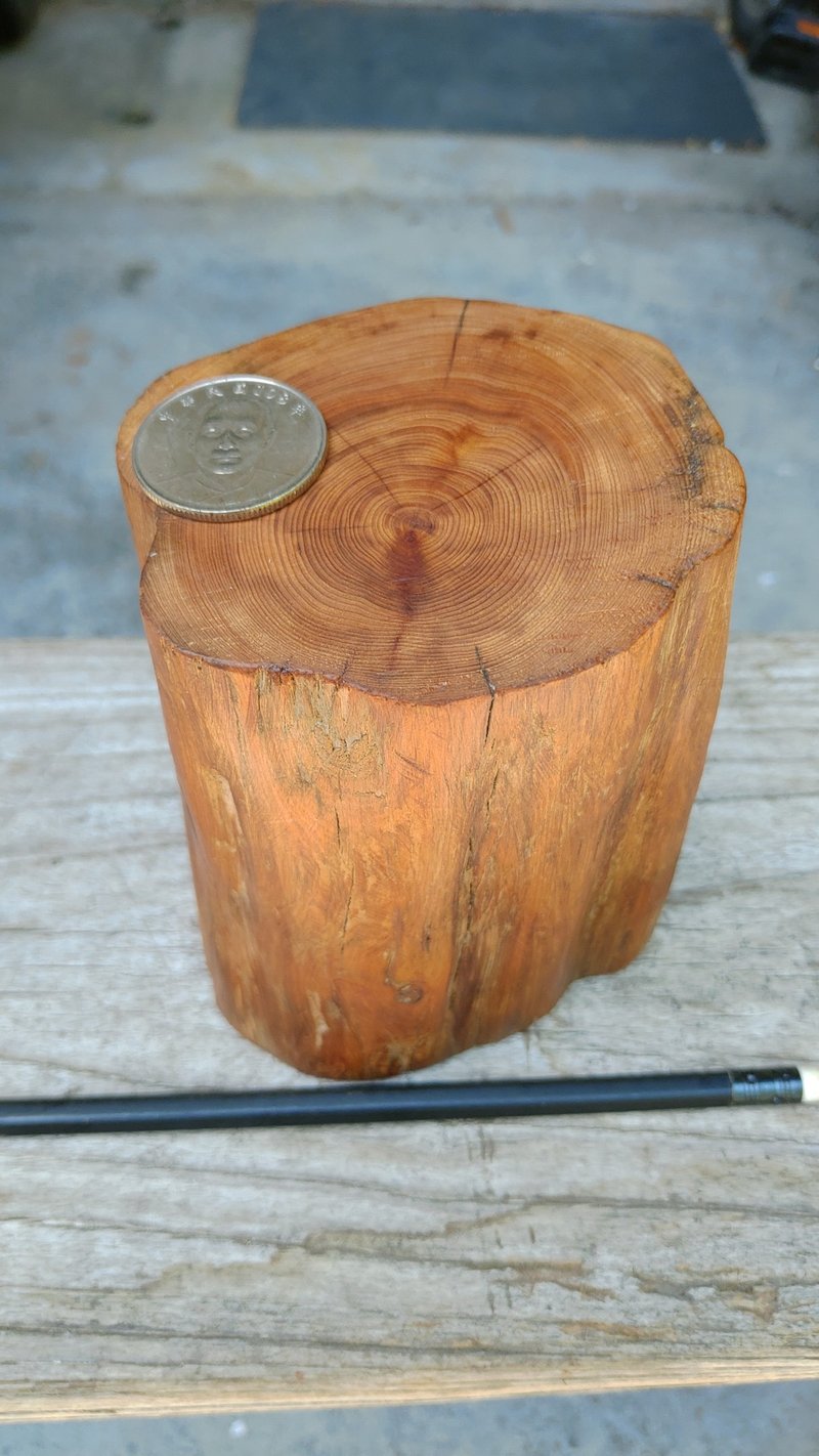 台湾扁柏倒格黄桧木闻香块B - 香薰/精油/线香 - 木头 