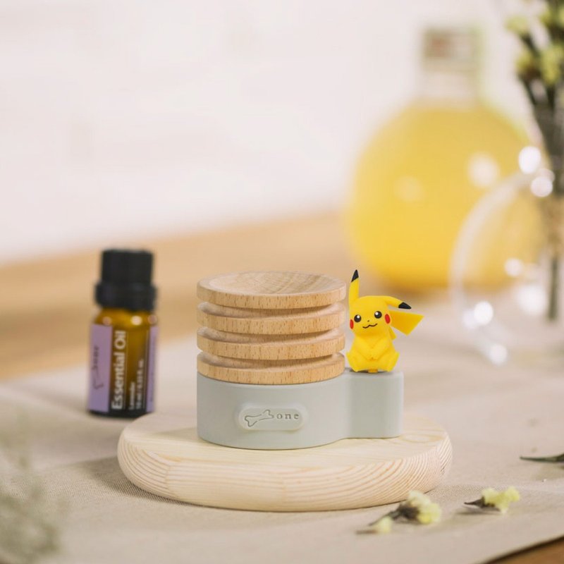Bone 蹦克 / 原木扩香台 - 宝可梦 - 香薰/精油/线香 - 木头 多色