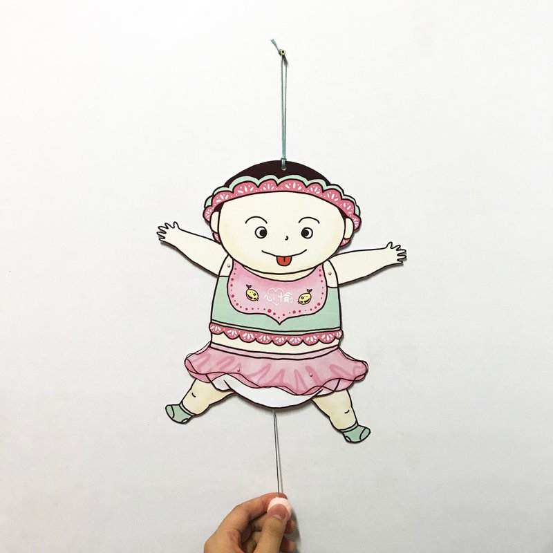 BB女  / BABY诞生 / 活动心意卡 - 卡片/明信片 - 纸 白色