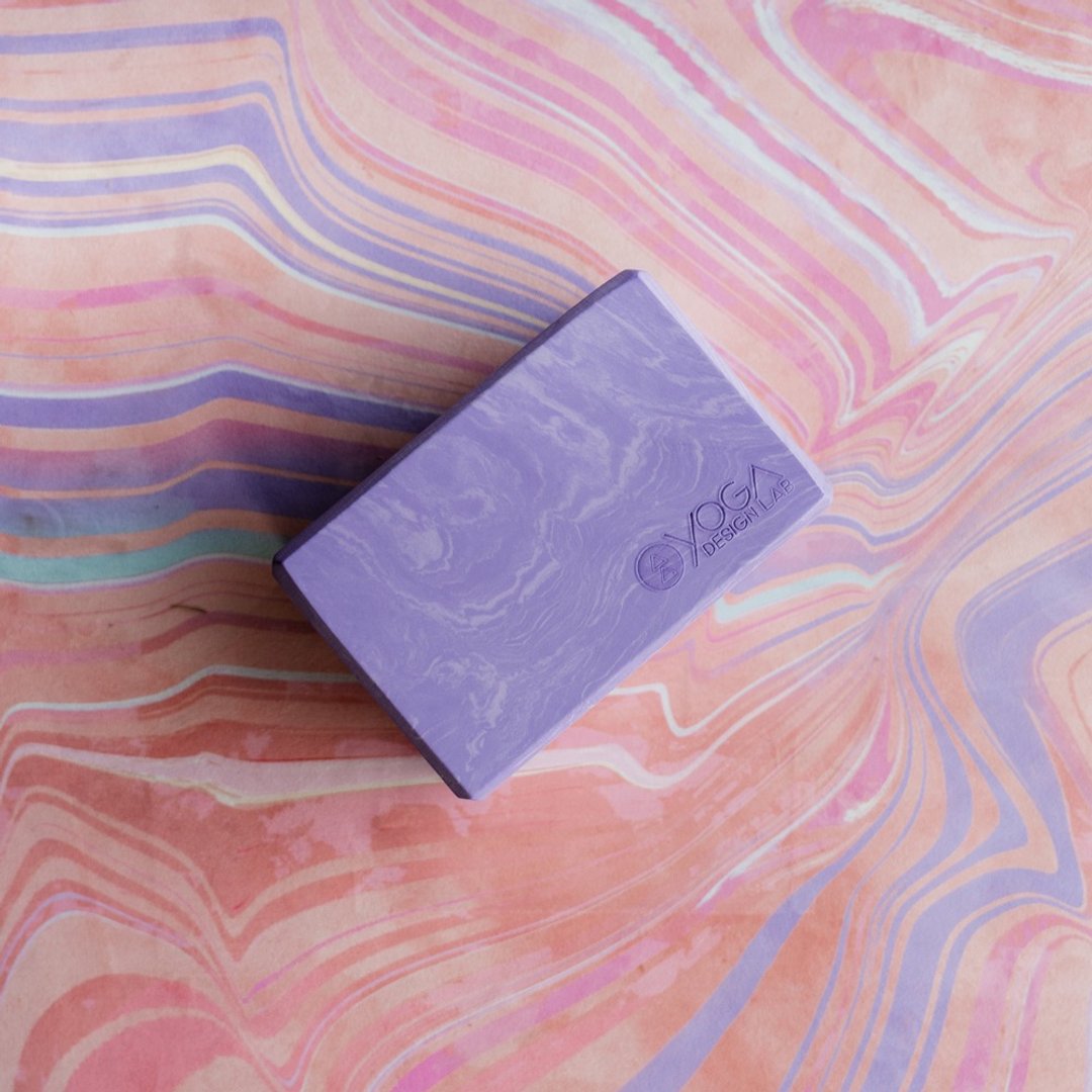 【Yoga Design Lab】Foam Block超轻量EVA瑜珈砖- Lavender(一入) - 运动配件 - 其他材质 紫色