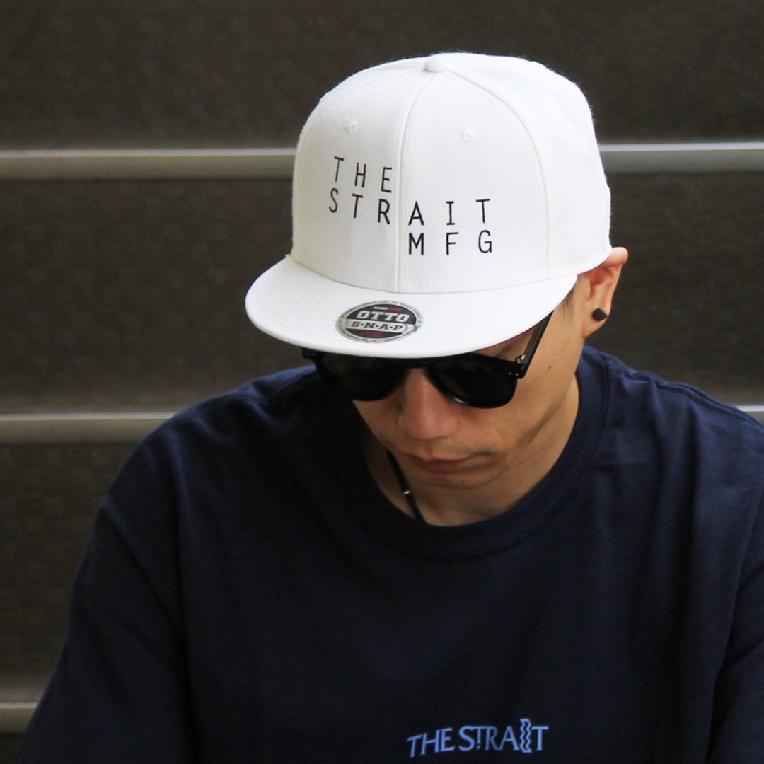TSM 棒球帽 鸭舌帽 平舌帽  白  SNAPBACK CAP #WHITE - 帽子 - 压克力 白色