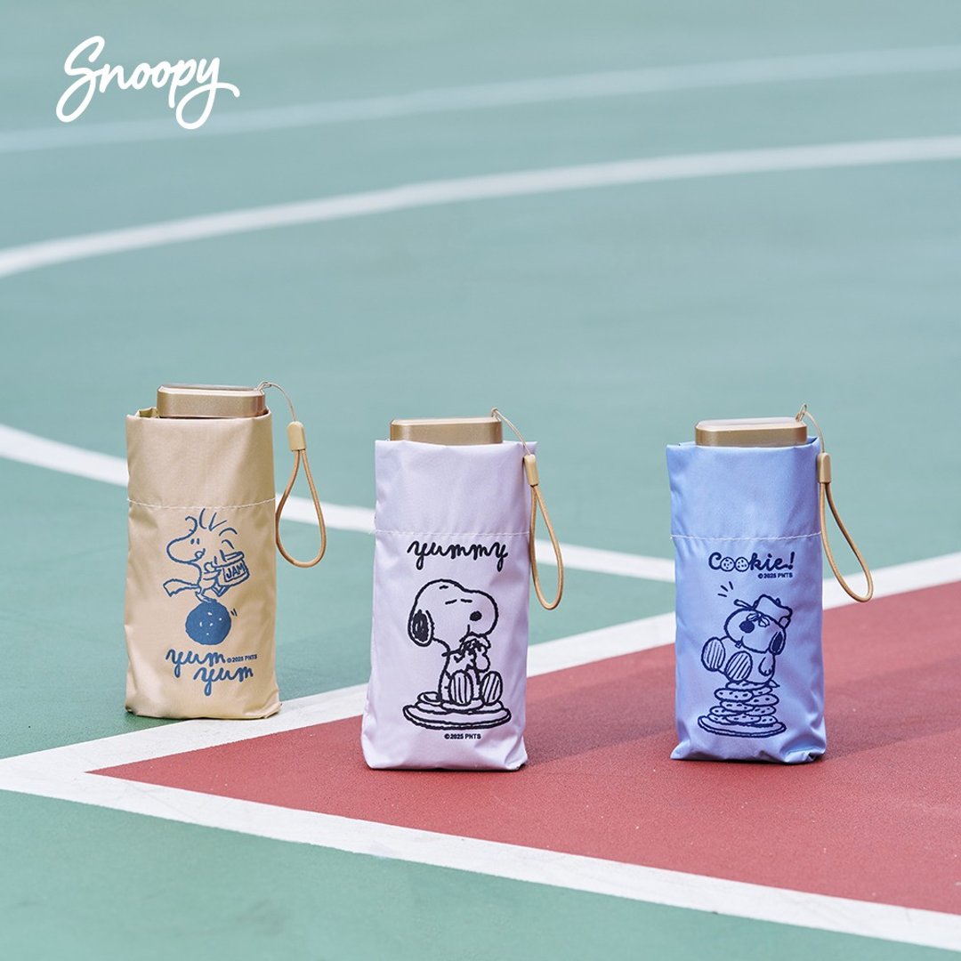 Snoopy 史努比 饼干随身轻巧口袋伞 - 雨伞/雨衣 - 聚酯纤维 