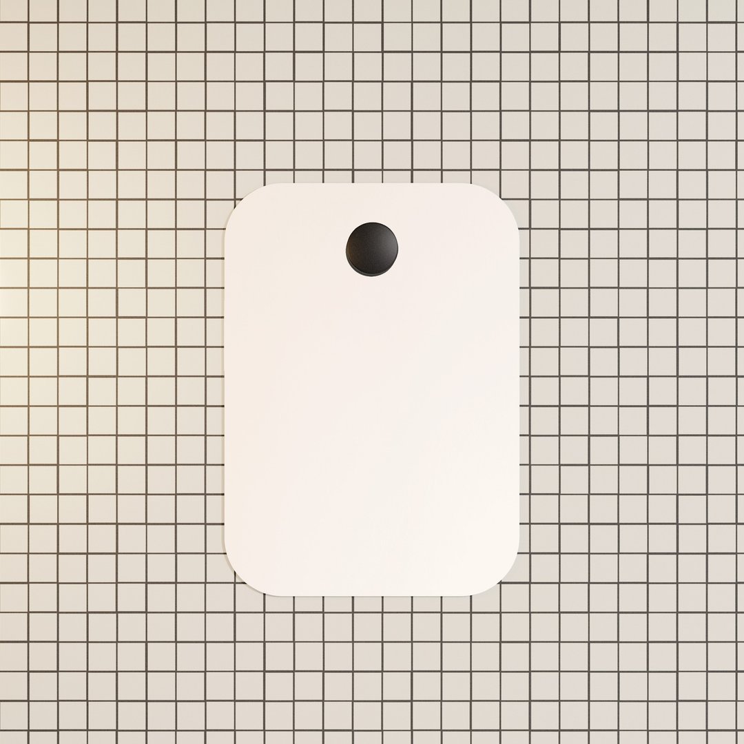 PINOKIO Wall Mirror | 抛光不锈光壁镜 | 黑 - 彩妆刷具/镜子/梳子 - 不锈钢 黑色