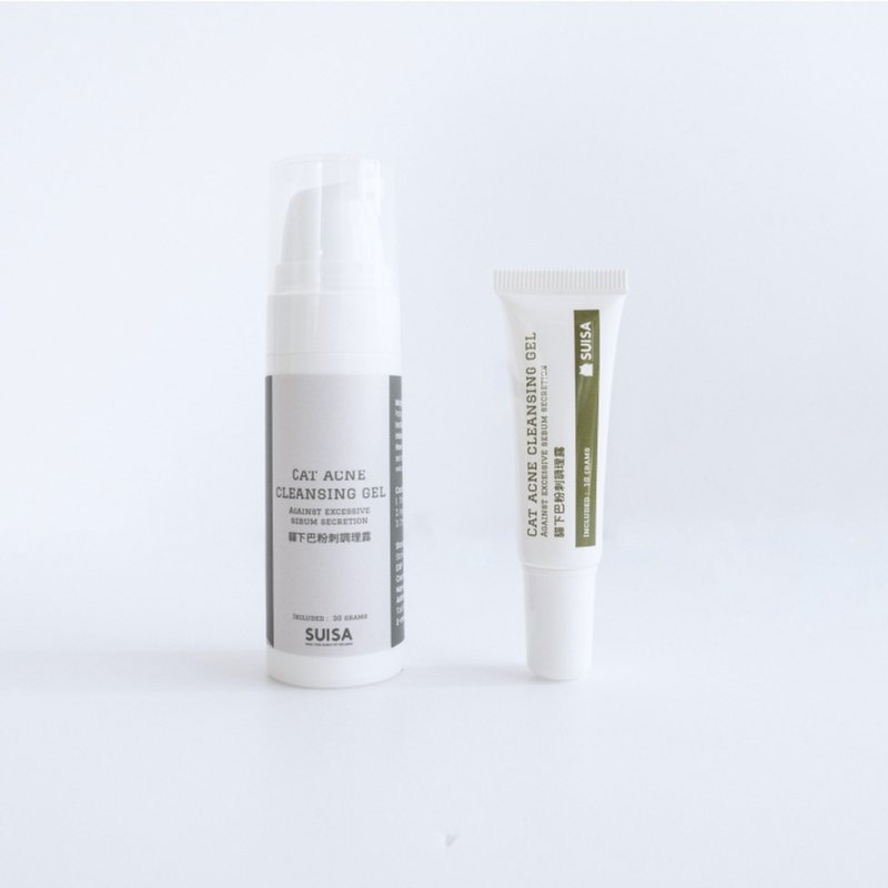 SUISA 猫咪粉刺调理露 10g 30g  黑下巴/粉刺清洁/猫粉刺/凝露 - 清洁/美容 - 浓缩/萃取物 