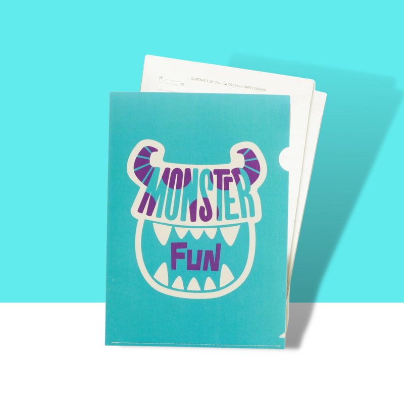 环保文件夹 迪士尼 Disney-Monster Fun-怪兽公司- Good Moment - 文件夹/资料夹 - 纸 