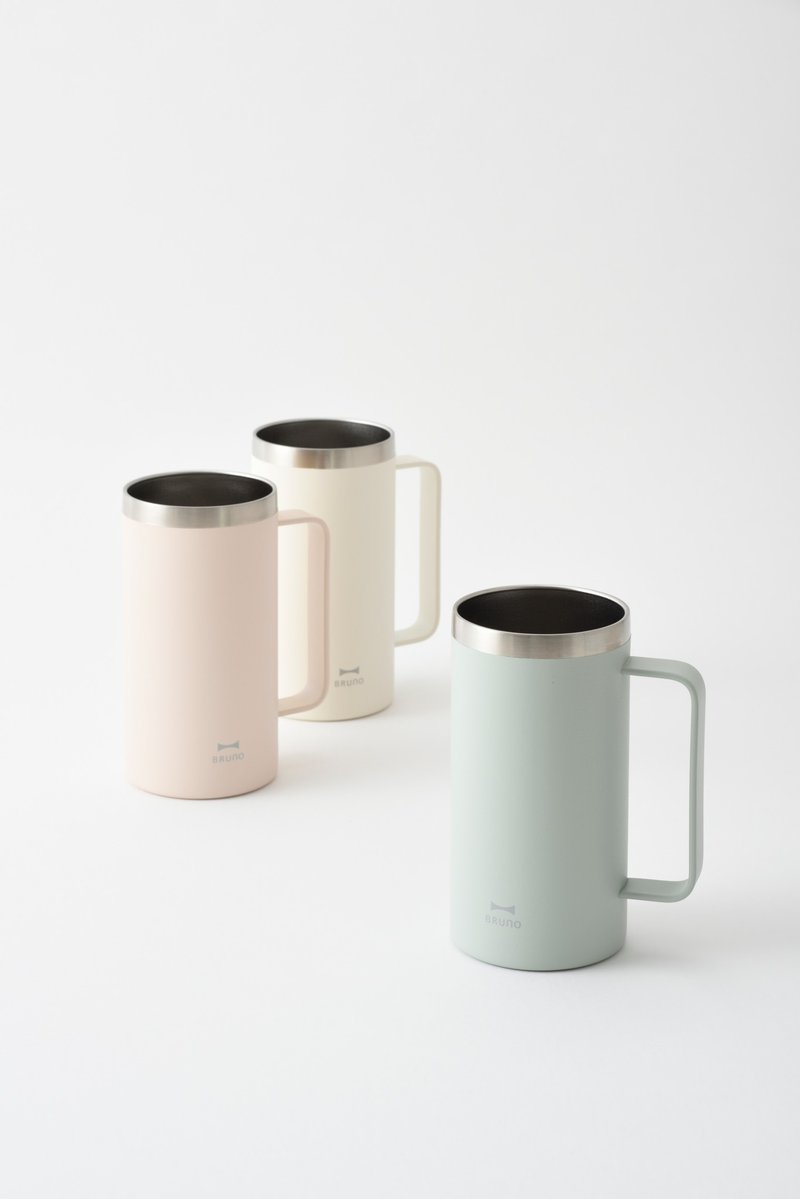 BRUNO 不锈钢把手杯 - 500ml - 保温瓶/保温杯 - 不锈钢 多色