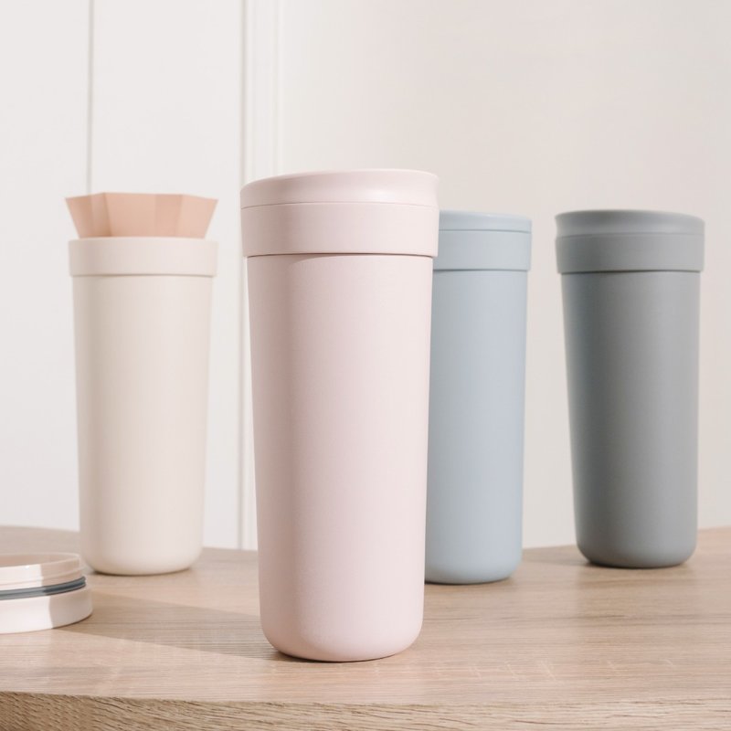 KAVi 翻转咖啡杯500mL (L) - 咖啡杯/马克杯 - 不锈钢 