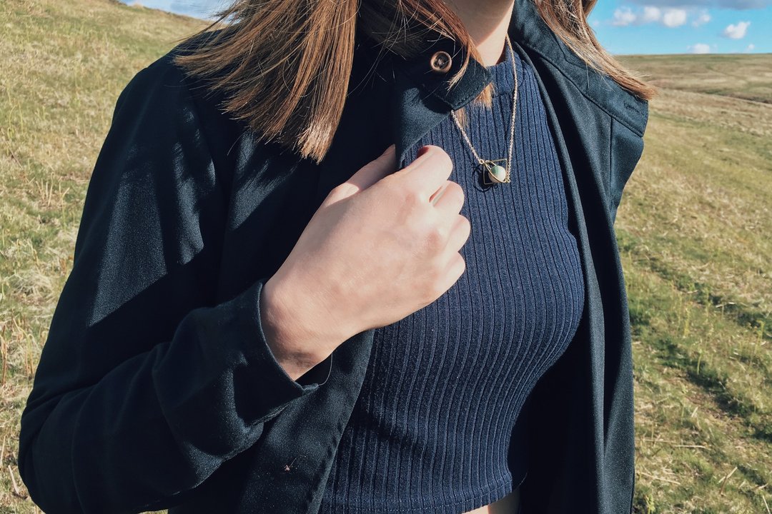 [Mush] Brass Biorbital Bracelet 黄铜 几何 天然石 项链 颈链 项链 颈链 - 颈链 - 其他金属 多色