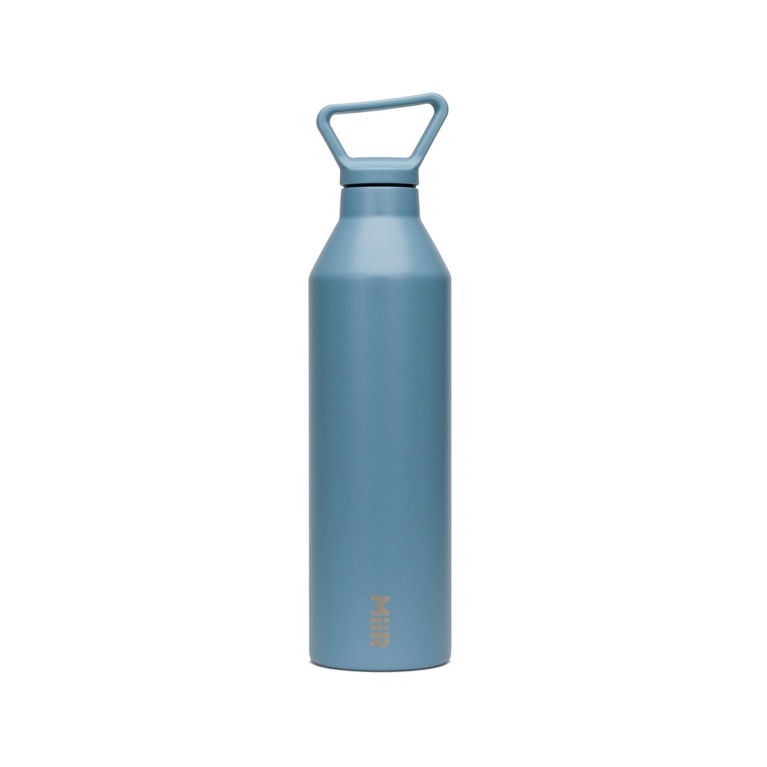 MiiR 双层真空 保温/保冰 提把 窄口 保温瓶 23oz / 680ml 地出蓝 - 水瓶/水壶 - 不锈钢 蓝色