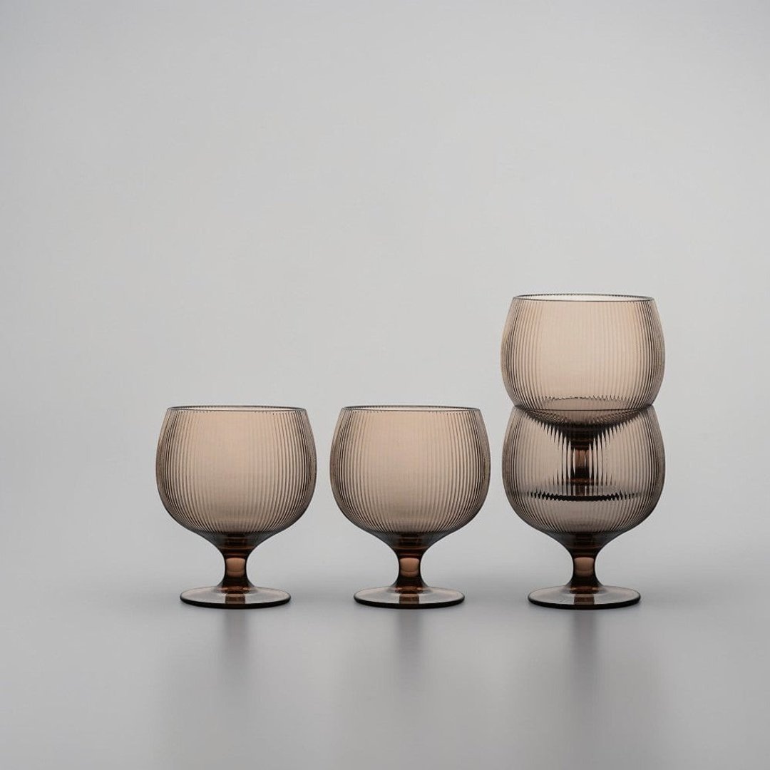 Billi 酒杯 4 入组 - 酒杯/酒器 - 环保材料 咖啡色