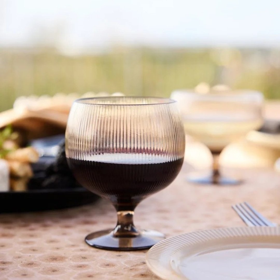 Billi 酒杯 4 入组/环保 rPet/高脚杯/野餐杯 - 酒杯/酒器 - 环保材料 咖啡色