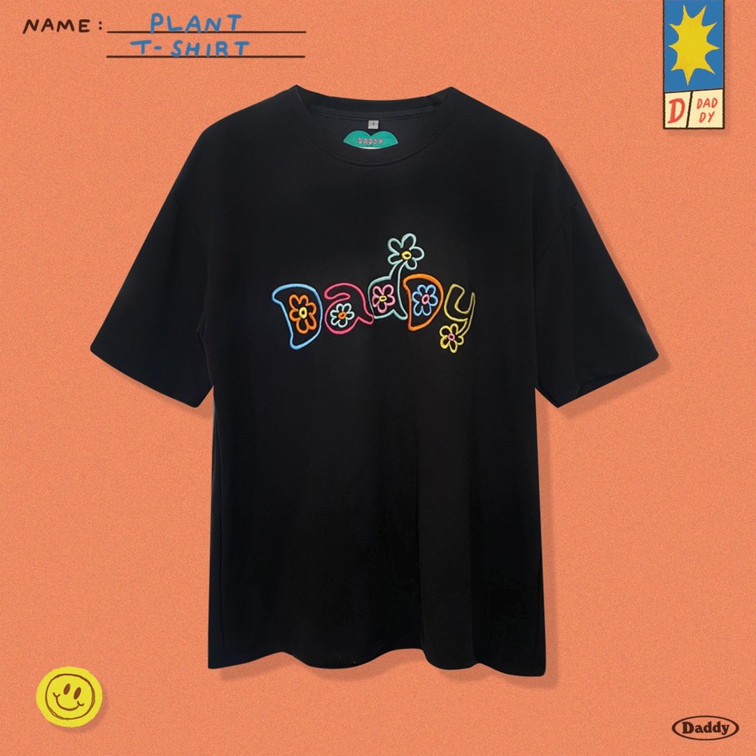 Plant T-Shirt Over Size - 男装上衣/T 恤 - 其他材质 多色