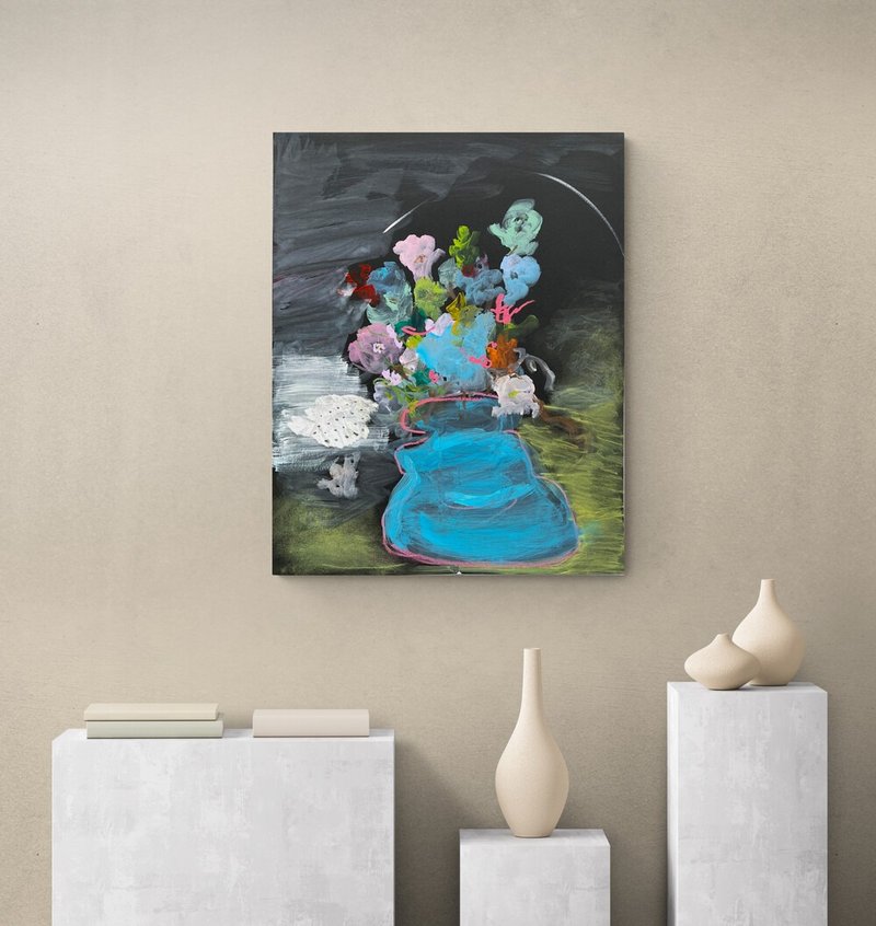 简约抽象布置海报-就是花/居家布置/装饰/礼物 - 海报/装饰画/版画 - 纸 多色