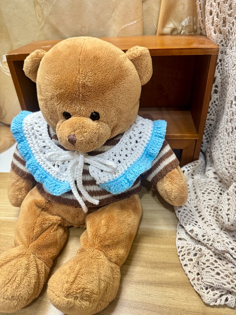 MUMU 宝宝搭配领子 牛奶x苏打汽水 镂空花边领子 - 童装上衣 - 棉．麻 白色