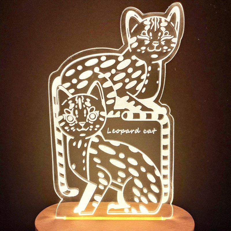 石虎小夜灯  可定制其他造型 - 灯具/灯饰 - 木头 橘色