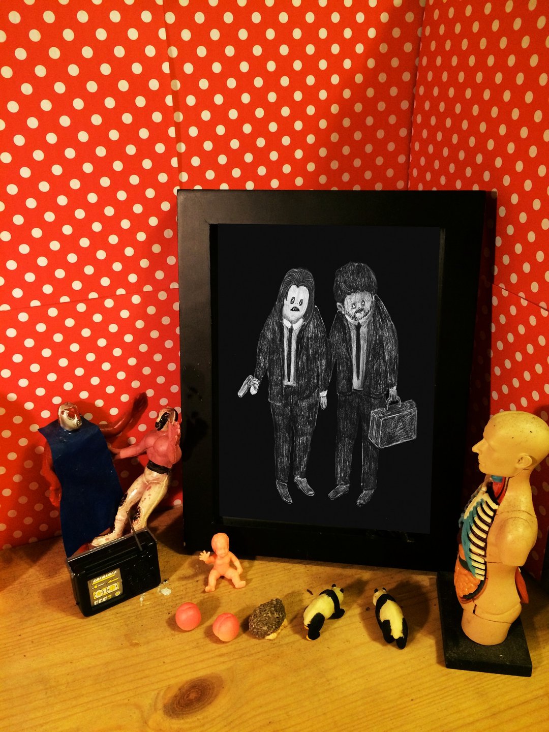 过去X未来多提无用 僵尸 zombie in my backyard 系列展览品：Pulp Fiction (1994) - 海报/装饰画/版画 - 纸 