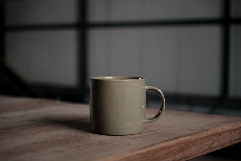 马克杯 l 苔球绿 陶杯 - 咖啡杯/马克杯 - 陶 绿色