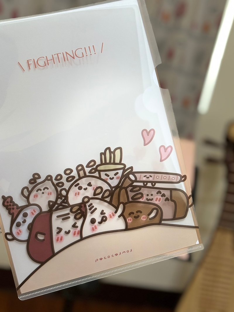 国乐资料夹－加油打气款 FIGHTING - 文件夹/资料夹 - 其他材质 白色