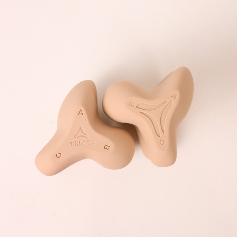 Tri-Aid 急救三角 肌筋膜舒缓按摩器 沙漠棕*2个【2入组合】 - 运动/健身用品 - 硅胶 多色