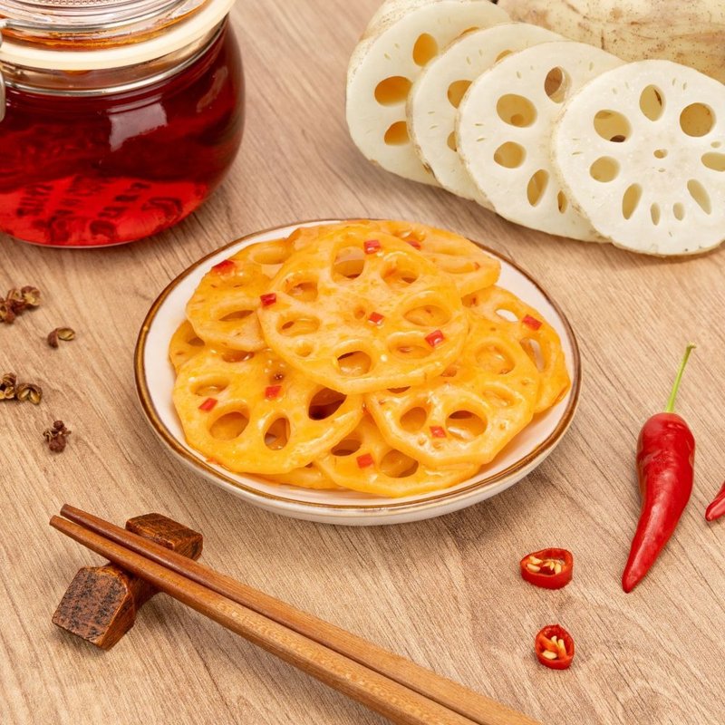 椒香莲藕200G-全素 - 料理包 - 新鲜食材 