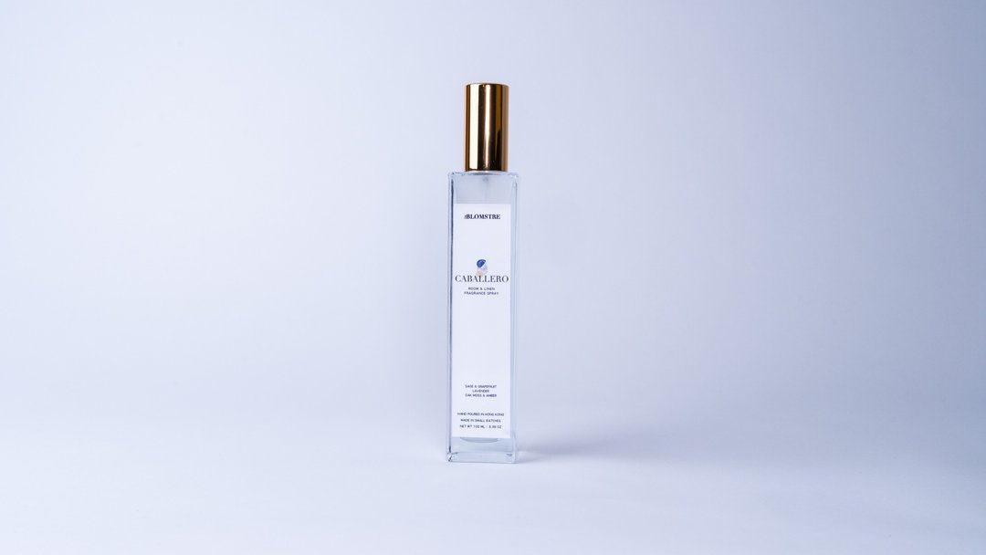 Room + Linen Glass Spray 100ml: CABALLERO - 香薰/精油/线香 - 玻璃 白色