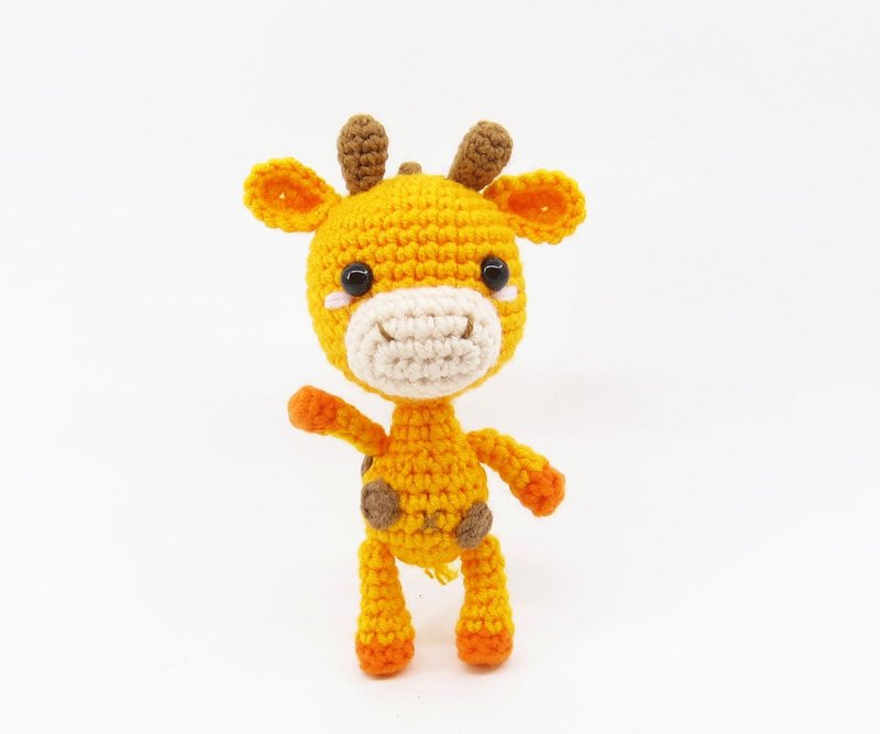 长颈鹿-钥匙圈-吊饰 - 钥匙链/钥匙包 - 其他人造纤维 橘色