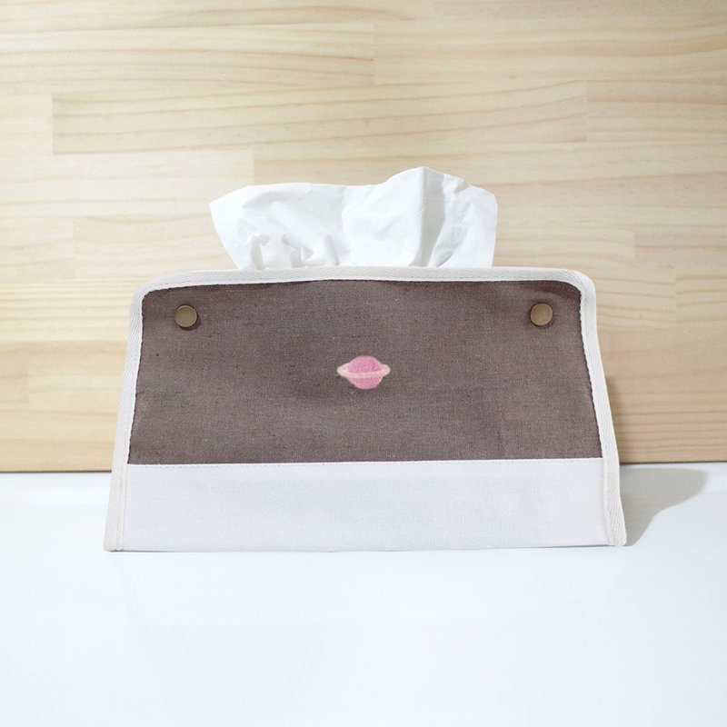 【Q-cute】面纸盒套系列-土星 - 纸巾盒 - 棉．麻 多色