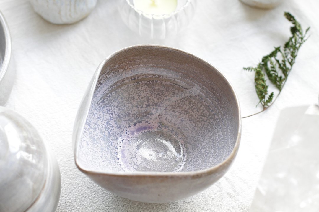 蓝底粉点茶海 - 茶具/茶杯 - 陶 蓝色