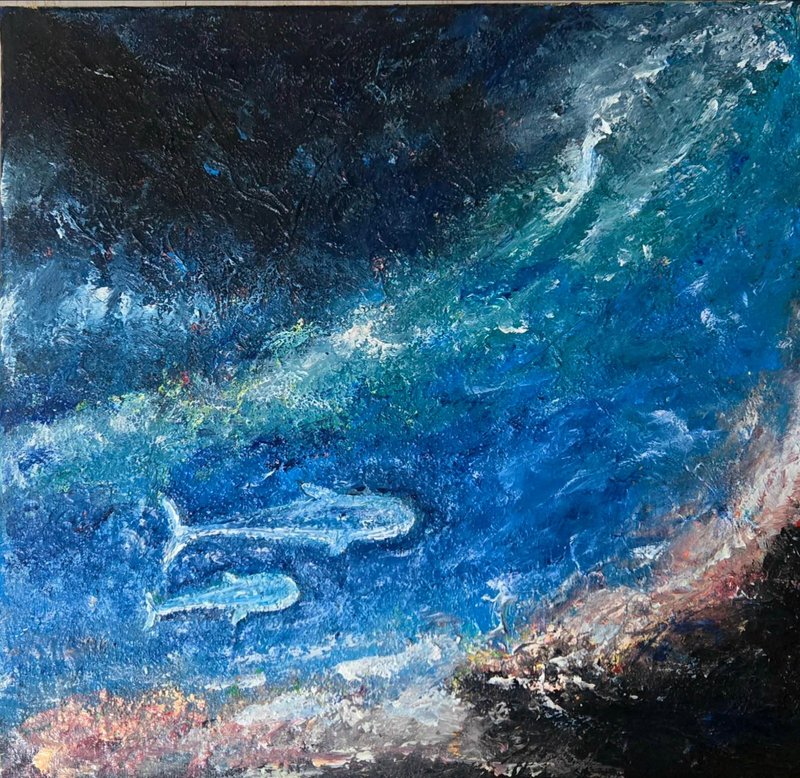 【同行】压克力画/疗愈艺术画/原创手绘/无框画/挂画/仅1件 - 海报/装饰画/版画 - 压克力 