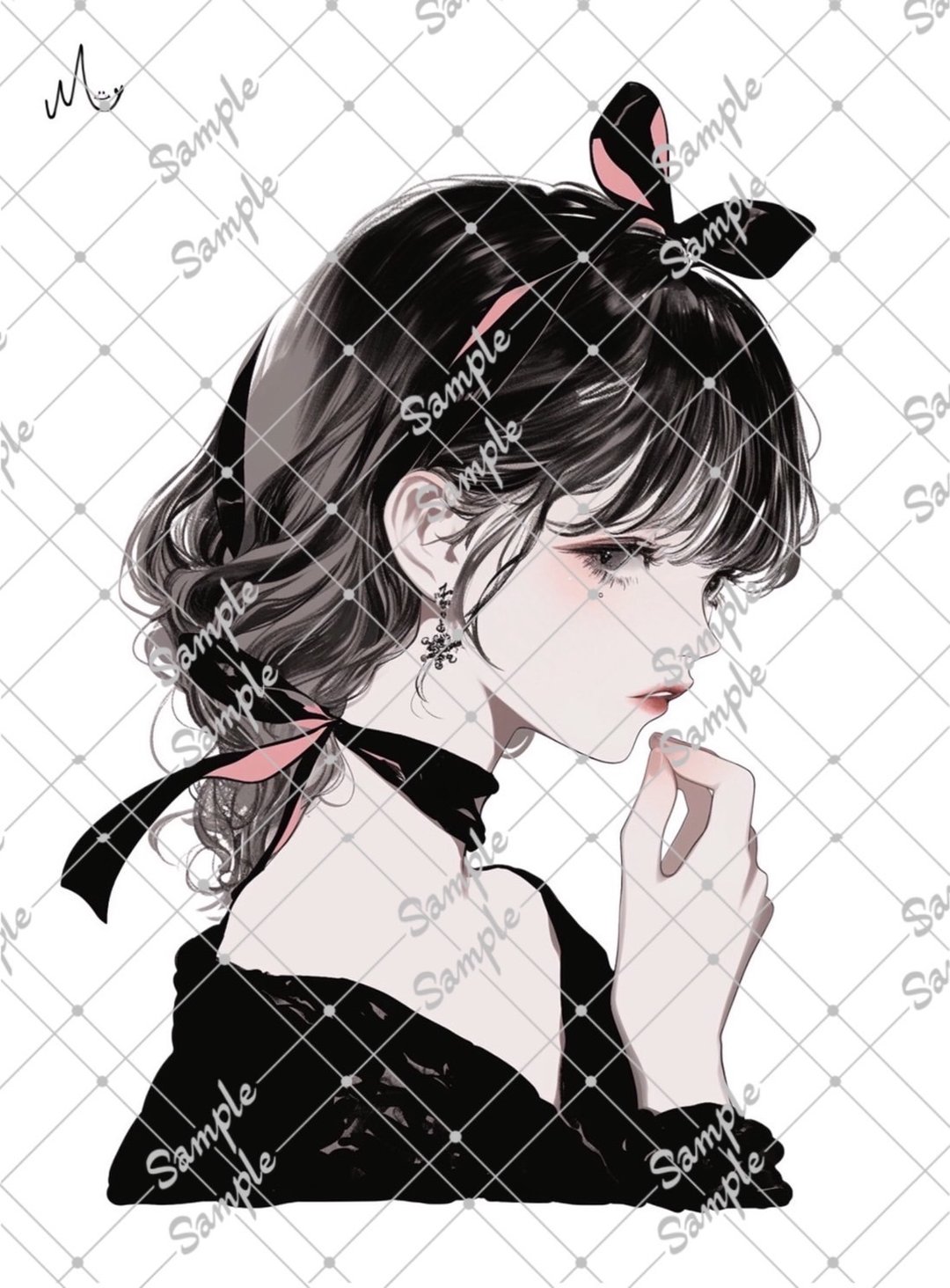 原创人物贴纸 10月新品 - 贴纸 - 纸 