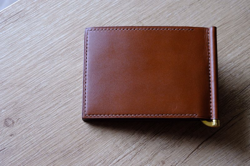 简约钞票夹 - 皮夹/钱包 - 真皮 