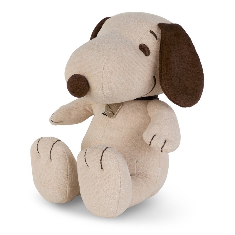 BON TON TOYS Snoopy 史努比麂皮填充玩偶 - 限量版 米色 17cm - 玩偶/公仔 - 聚酯纤维 多色
