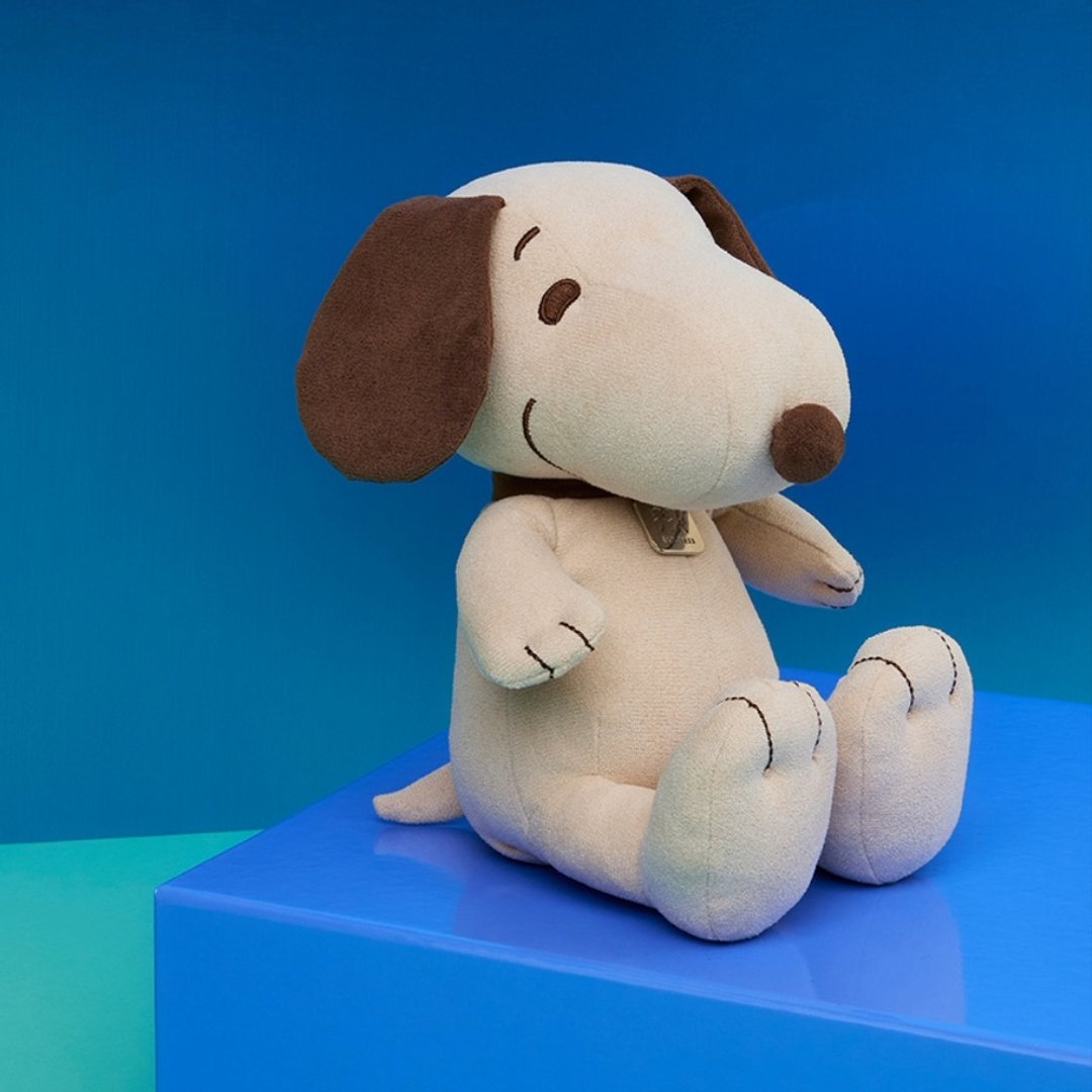 快速出货 | BON TON TOYS Snoopy 史努比麂皮填充玩偶 - 限量版 米色 - 玩偶/公仔 - 聚酯纤维 多色