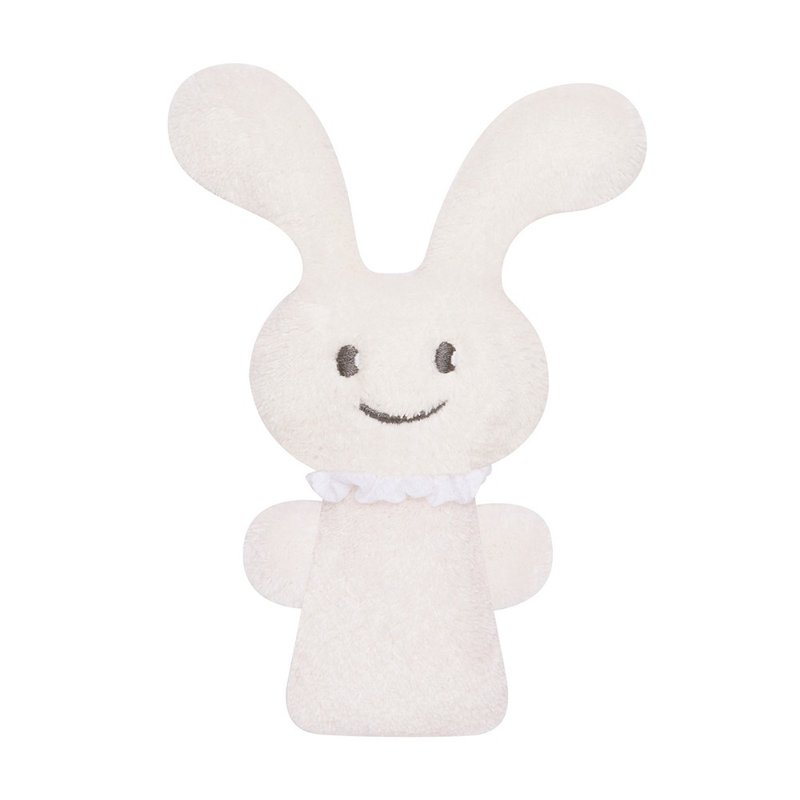 Trousselier - 乳白嘎吱小兔公仔 12厘米 - 玩具/玩偶 - 其他材质 白色