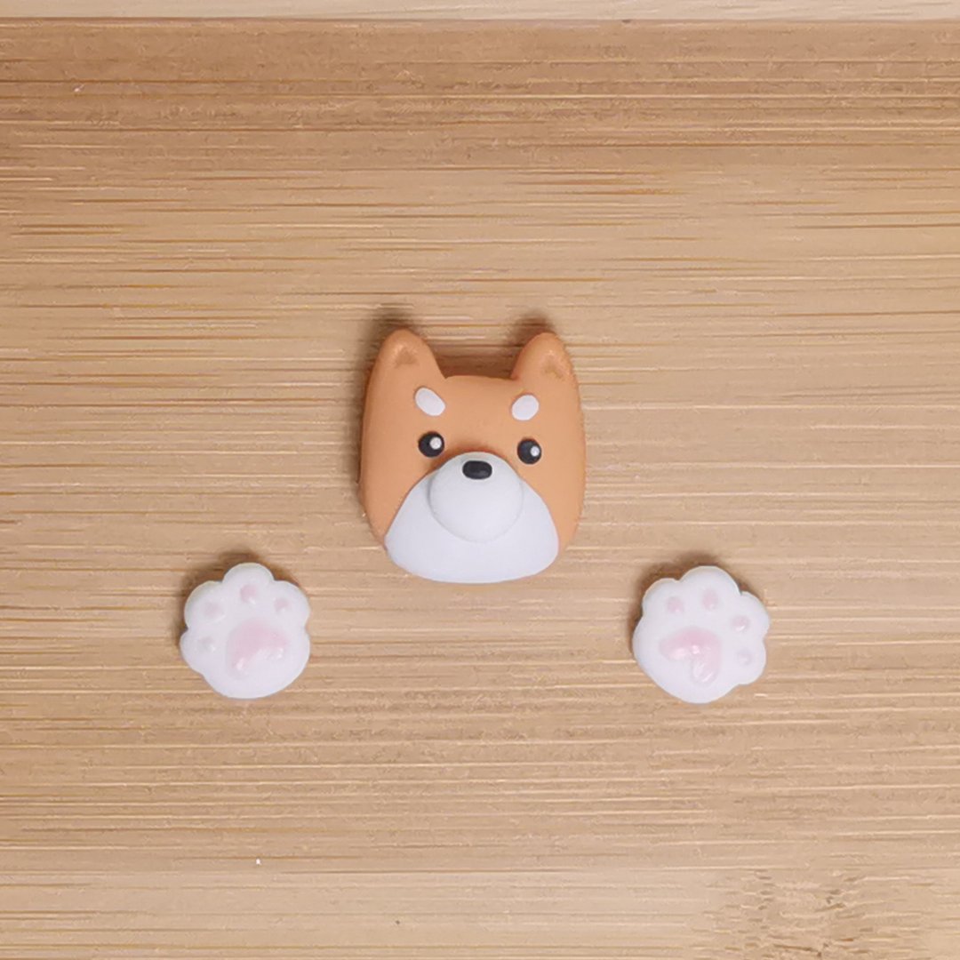 柴犬磁铁 - 冰箱贴/磁贴 - 其他材质 