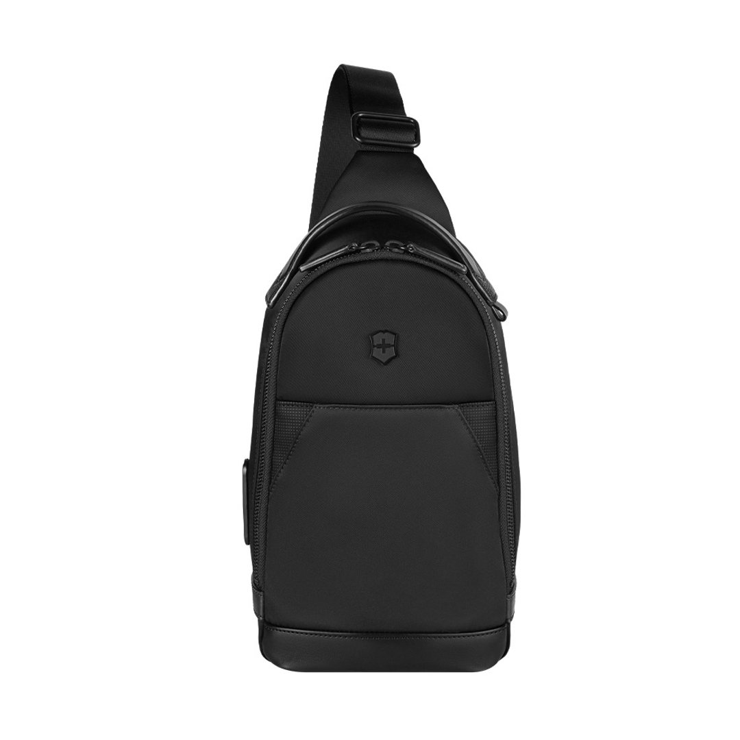 VICTORINOX 瑞士维氏 AlexNero系列 单肩包 黑 611808 - 侧背包/斜挎包 - 尼龙 黑色