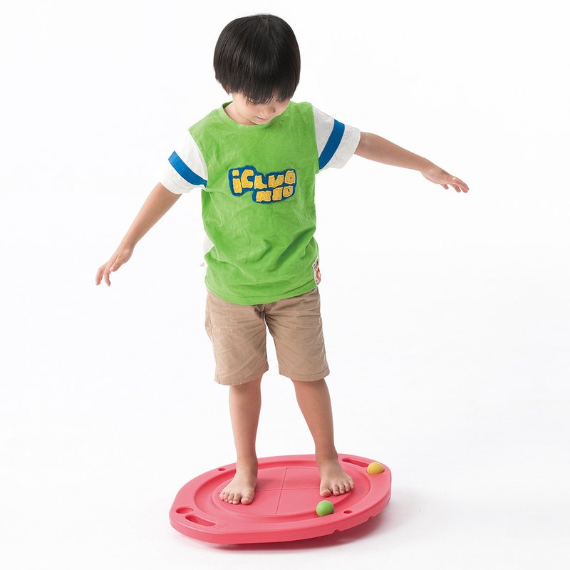 Weplay 圆形平衡板 - 桌游/玩具 - 塑料 红色