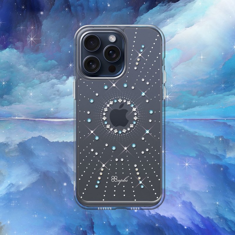 iPhone16/15/14/13/12系列防震双料水晶彩钻手机壳-璀璨星空 - 手机壳/手机套 - 其他材质 多色