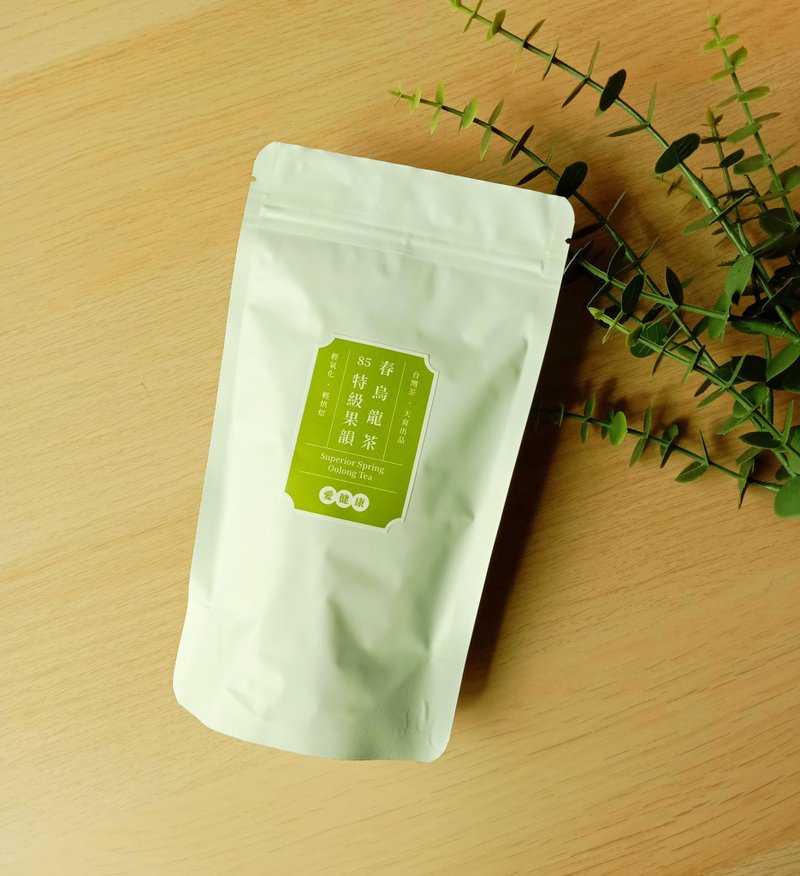 【经济包】特级果韵春乌龙茶_15入立体茶包_轻爽回甘甜香的春茶 - 茶 - 植物．花 绿色