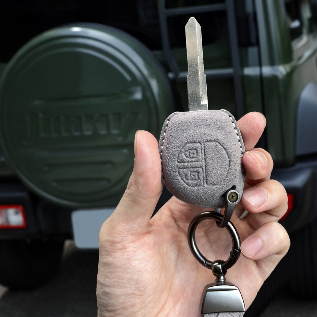 【现货版】铃木 Suzuki 吉姆尼 Jimny JB74 Nomad Ignis 钥匙皮套 - 钥匙链/钥匙包 - 真皮 
