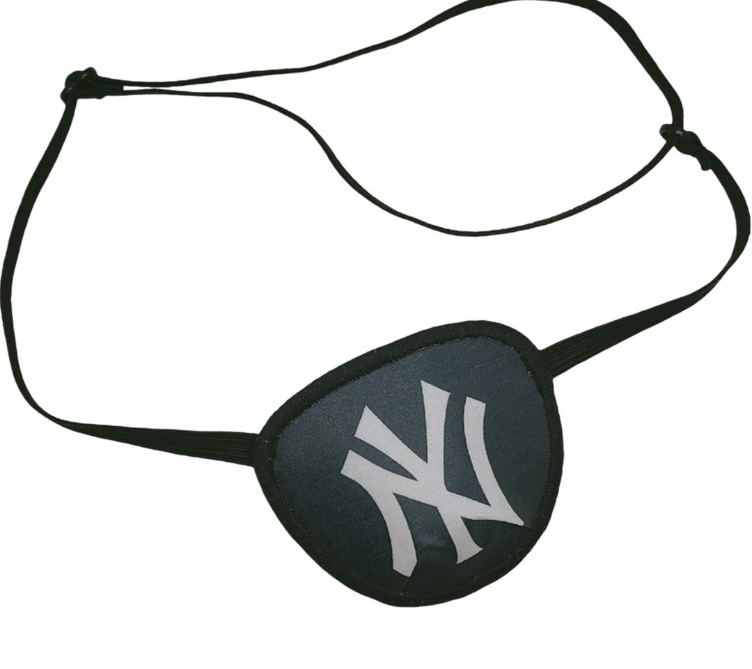 Adult eye patch fan sport.Strabismus and lazy eye, after surgery/amblyopia - 其他 - 棉 蓝色