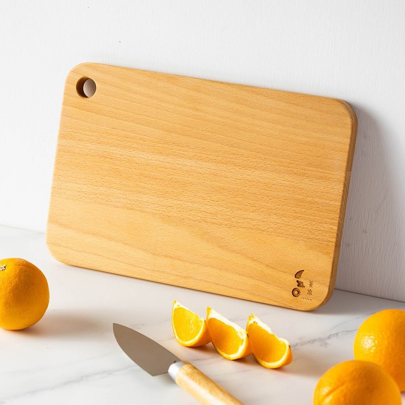 叶添-配件系列 榉木小砧板 (30x20cm) - 托盘/砧板 - 木头 
