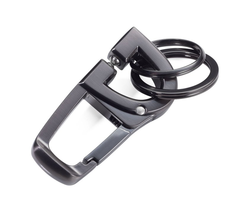 定制化雷刻便利快速变换重机汽车钥匙圈 - 钥匙链/钥匙包 - 其他金属 黑色