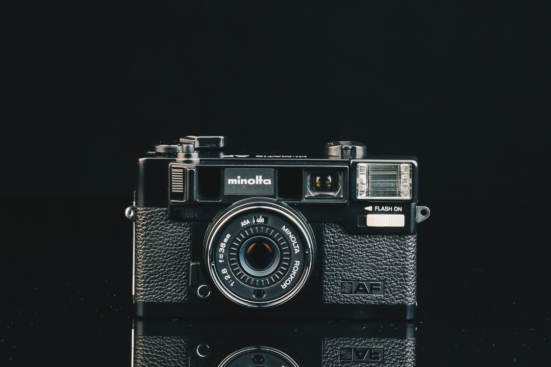 MINOLTA HI-MATIC AF #3746 #135底片相机 - 相机 - 其他金属 黑色