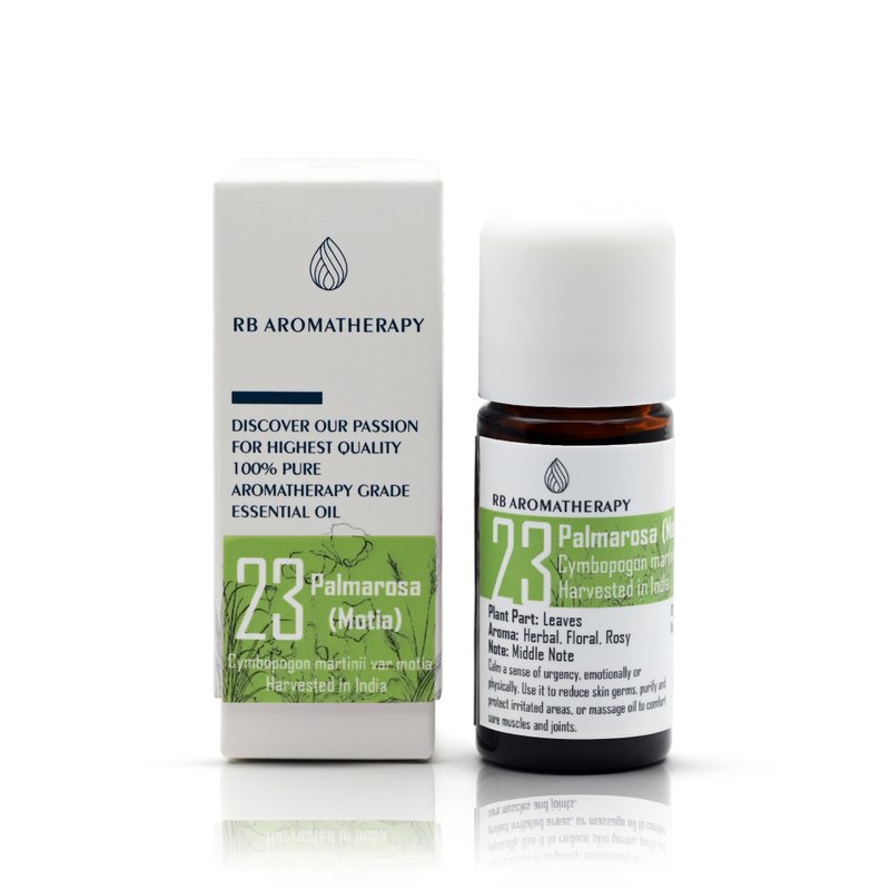 玫瑰草(摩提亚)精油 Palmarosa (Motia) - 香薰/精油/线香 - 精油 