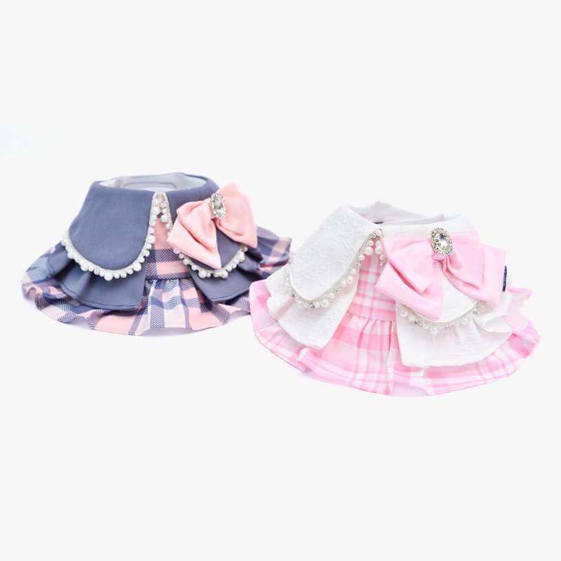 【MOMOJI】Madeleine 宠物洋服围兜 - 衣/帽 - 聚酯纤维 多色
