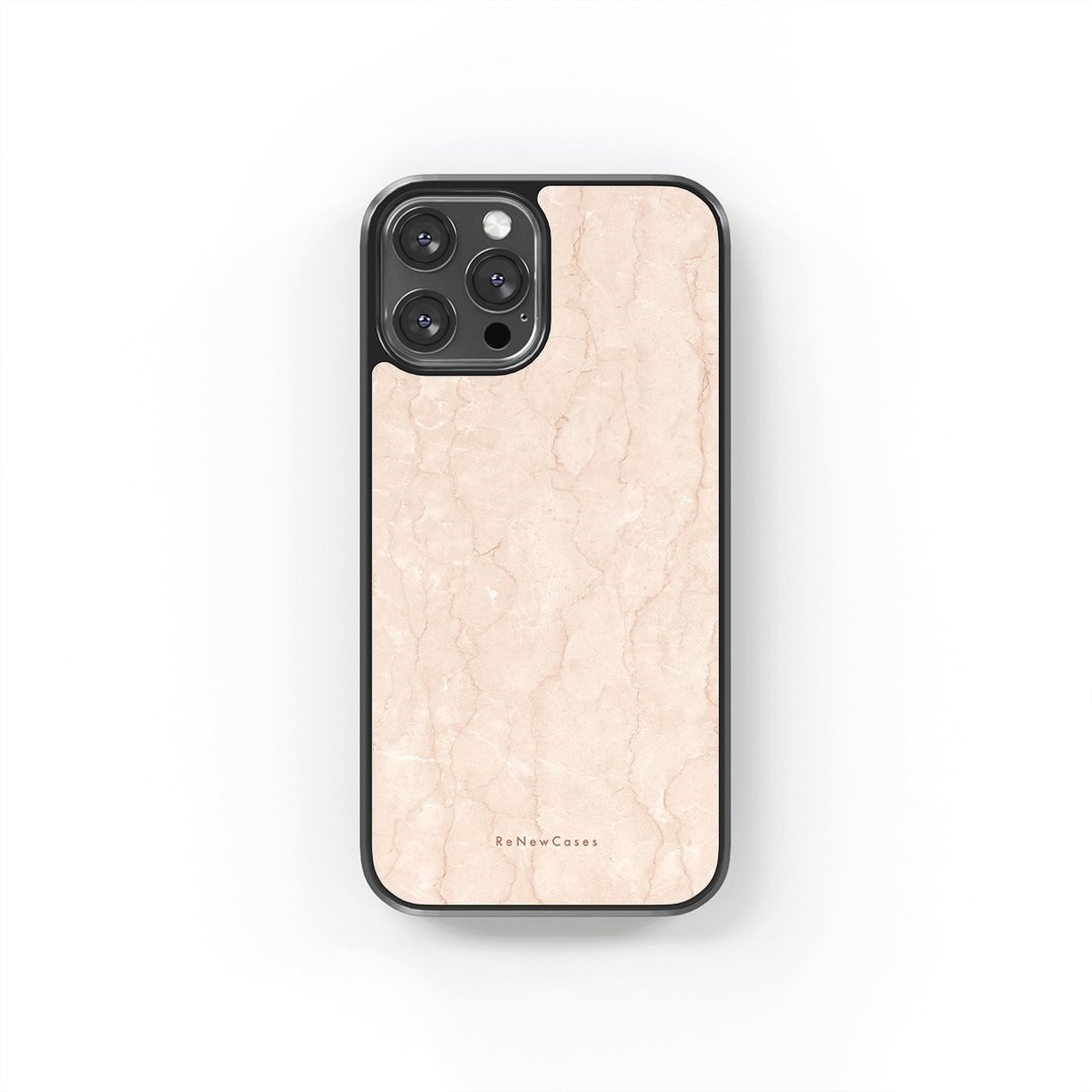 环保 再生材料 iPhone 三合一防摔手机壳 粉米大理石纹 - 手机壳/手机套 - 环保材料 粉红色